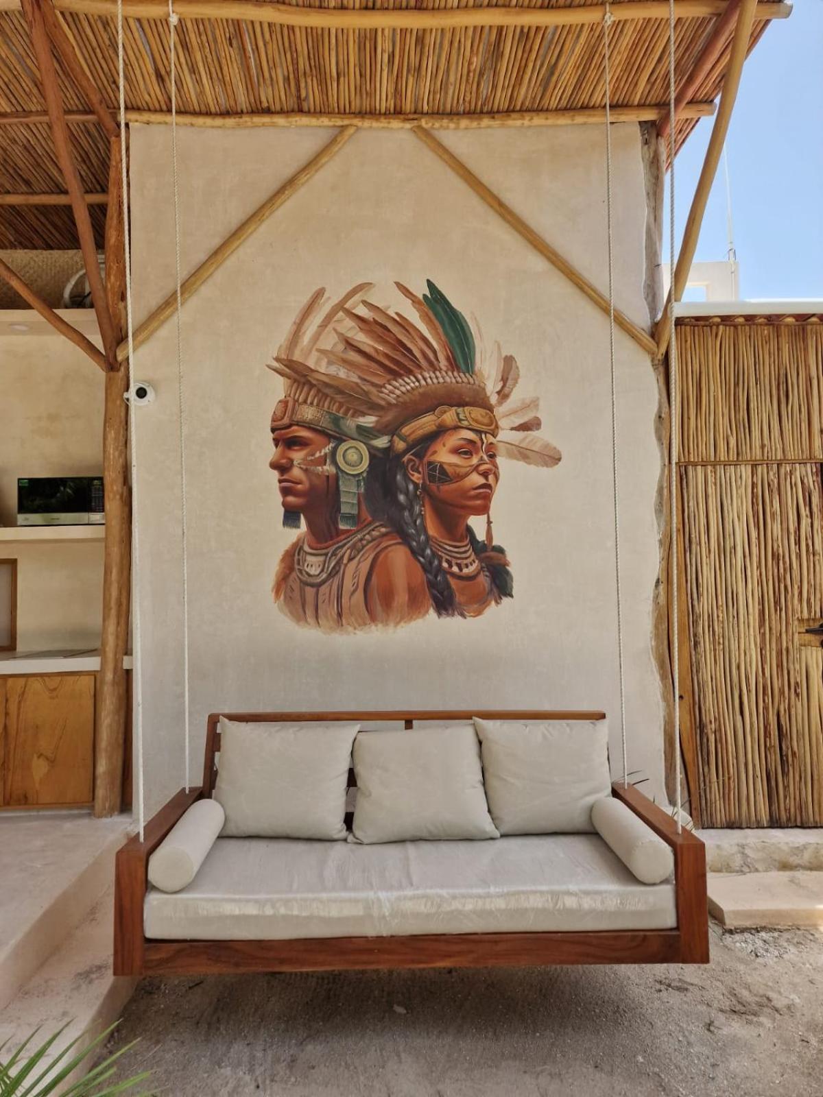 Luna Y Sol Glamping Holbox المظهر الخارجي الصورة